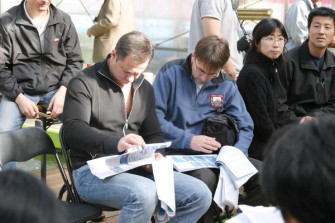 Аукцион карпов кои в Ниигате