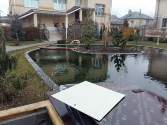 Перестройка небольшого водоема в 80-90 м3